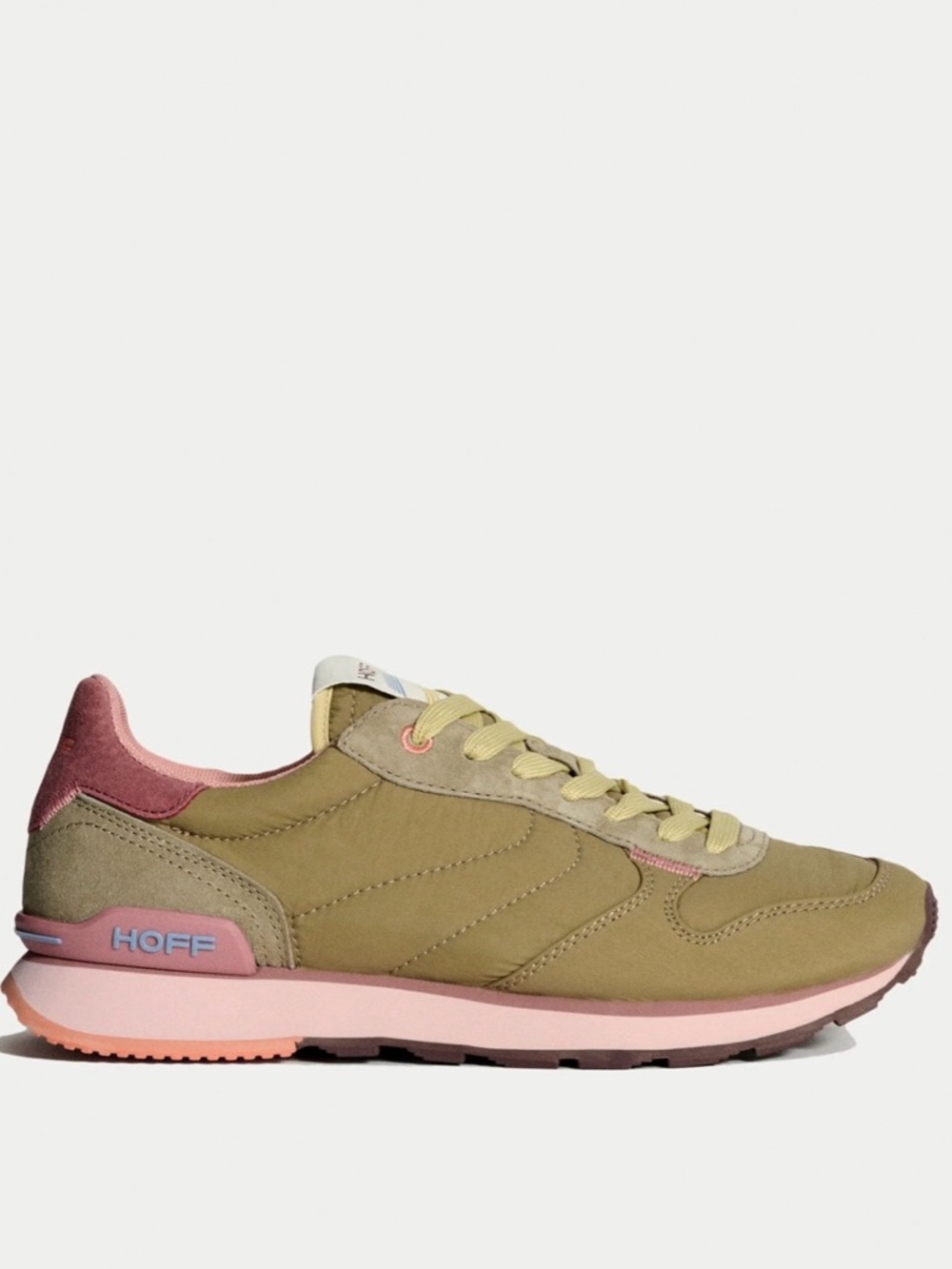 HOFF Olive and Pink Women's  Sneakers